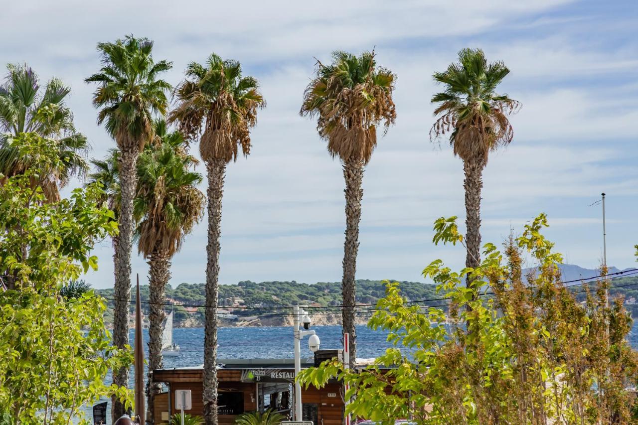 Les Balcons De Bandol Centre Ville Avec Vue Mer Et Face A La Plage ภายนอก รูปภาพ